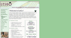 Desktop Screenshot of lesgopersonalchef.com